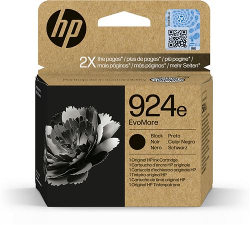 Non Communiqué Noir Hp 924E Evomore - Original - Cartouche D'encre - Pour Officejet Pro 8130E