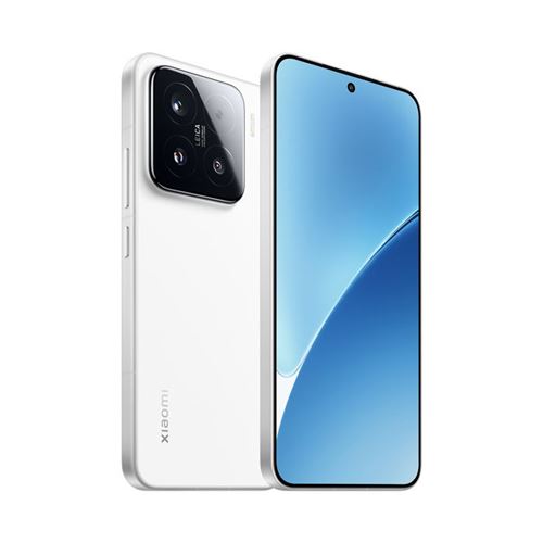 Smartphone Xiaomi 15 blanc 6.36 pouces RAM 12 Go 256 Go