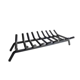 Porte Bûches Grille en Acier Forgé Pour Cheminée Sannover - 1