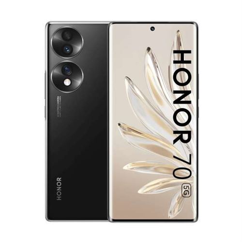 Smartphone Honor 70 multicolore 6.67 pouces RAM 8 Go stockage 128 Go