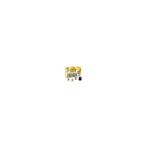 Les Minions - Pack 4 figurines Bitty POP! Roller Skating Stuart 2,5 cm