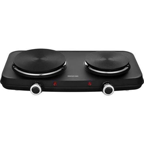 Sencor - SCP 2254BK-EUE4 - Plaque de cuisson électrique - 2 foyers - 2500 W - Noir - Image 5