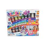 Aquagelz Set Créatif Aqua Gelz Magique – 12 Couleurs Phosphorescentes, Mini Aquarium, Cadeau Fille Garçon 5-12 Ans