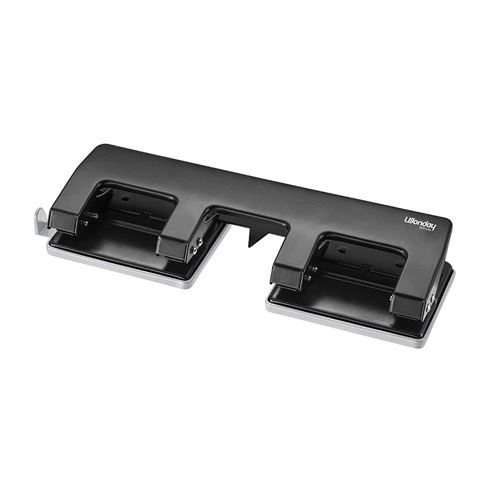 Perforateur M&eacute;tal 4 Trous 80 mm Capacit&eacute; 20 Feuilles Avec Guidage