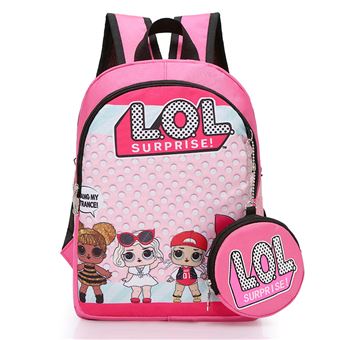Sac à dos pour enfants LoL Surprise Rose 30 cm - 1