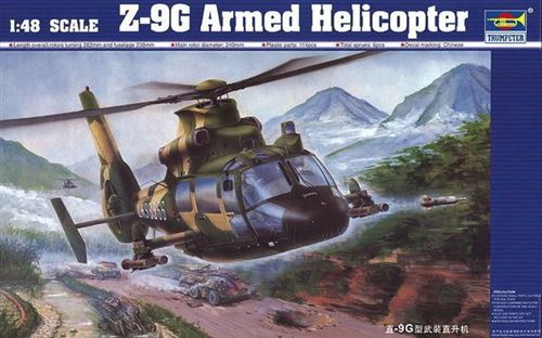 Trumpeter Z-9 G Bewaffneter Helicopter - 1:48E - Image 2