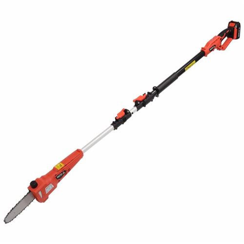 Yato - Tron&ccedil;onneuse t&eacute;lescopique avec batterie Li-Ion 2,0Ah 18 v Rouge