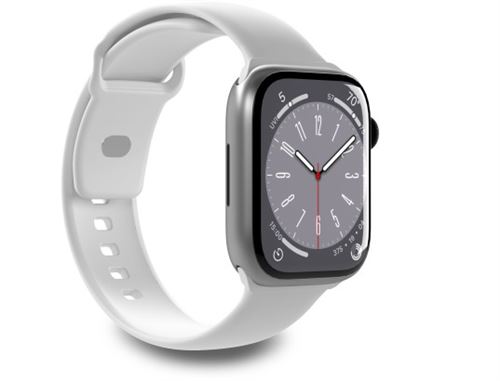 Puro Icon Band für Apple Watch 42/44/45/49mm, White; Armband