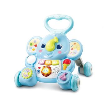 Porteur Trotteur VTECH BABY Éléphanteau Trottino Avec Frein Bleu