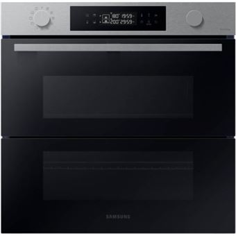 SAMSUNG Four encastrable pyrolyse NV7B45305AS dual cook flex ,76 litres , wifi