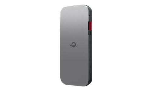 Lenovo Go - Banque d alimentation - 10000 mAh - 30 Watt - 3 A - 2 connecteurs de sortie (24 pin USB-C) - gris orage - Mondial