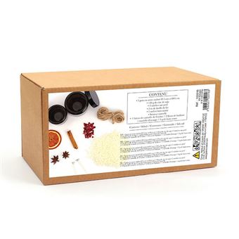 Kit DIY Bougies parfumées - Cannelle - 2 pcs