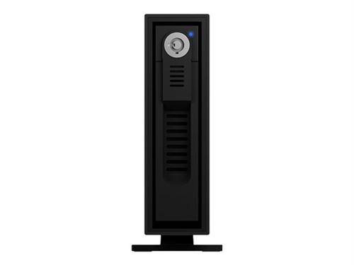 ICY BOX IB-367-CPD+ - Storage enclosure - 2,5 / 3,5 gedeeld - SATA 6Gb/s - USB-C - zwart