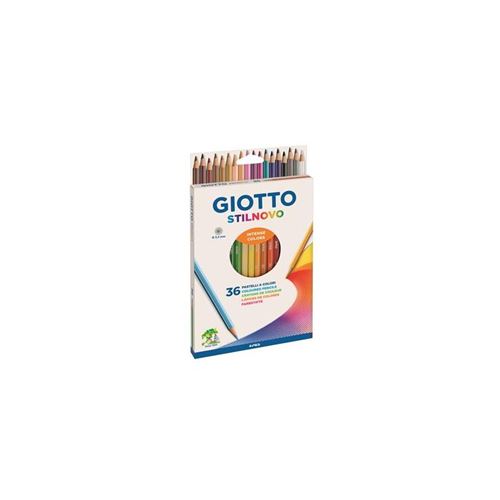 Stilnovo Giotto Etui de 24 crayons de couleurs Stilnovo