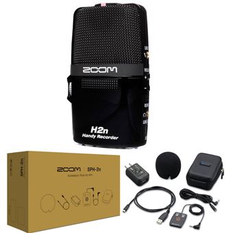Zoom H2N + Kit d'accessoires SPH-2N - Pack Enregistreur numérique (copie),  Enregistreur, Top Prix