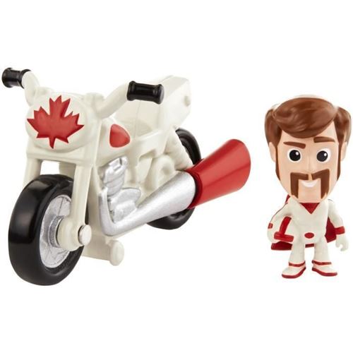 TOY STORY 4 - Mini-figurine Duke Caboom et sa moto