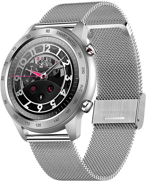 Montre Connectée Chronus MX5 Appel IP68 Étanche-Argent-Chronus