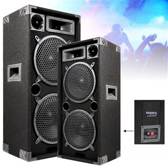 Pack Sono Enceintes 2 x 1000W IBIZA SOUND - Ampli 2x800W - Machine Fumée  LED FOGGY-ASTRO - Liquide 1L - Cadeau Dj Salle des fêtes, Enceintes, baffle  et amplis DJ, Top Prix
