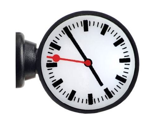Viessmann H0 Horloge de gare simple modèle fini 1383