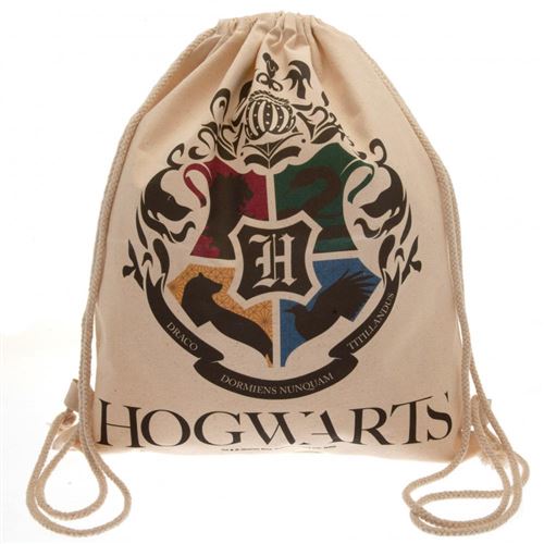 Harry Potter - Sac à cordon (Taille unique) (Beige) - UTTA8280
