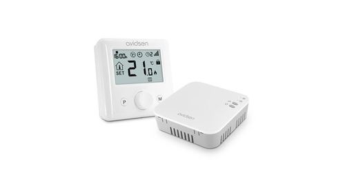 Thermostat numérique intelligent pour CV WiFi Avec passerelle Avec App Alexa  et Google Home Smart Noir et sans fil Contrôleur de température Thermomètre  - Thermostat connecté - Achat & prix