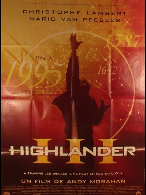 Acheter Affiche de Cinéma Originale - Highlander III - 1995 - Christophe Lambert - 120x160cm État correct - 16,99 € Affiche de Cinéma Originale - Highlander III - 1995 - Christophe Lambert - 120x160cm État correct - N/A reconditionné disponible sur Fnac