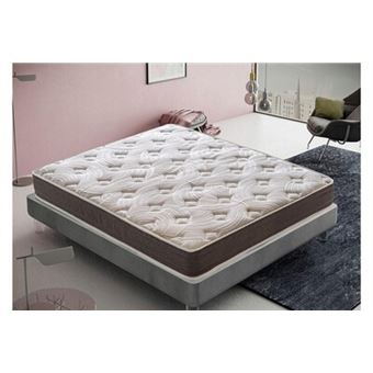 Matelas 90x200 memory foam - réversible - élastique et indéformable - rigidité h3 - 1