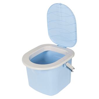 Toilette touristique camping portable pour les enfants bleu 15,5L BranQ -  Matériels de camping et randonnée - Achat & prix