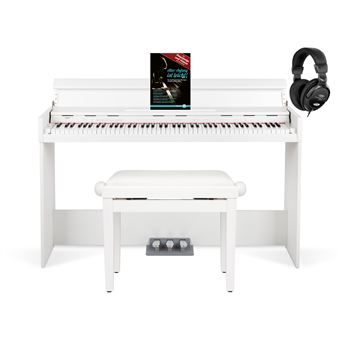 Piano électronique 88 touches avec pupitre, fonction d'enregistrement et  mémoire XL Life - Habitium®