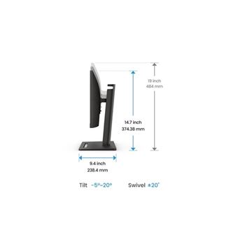BenQ GW2490T - Écran LED - 24" (23.8" visualisable) - 1920 x 1080 Full HD (1080p) @ 100 Hz - IPS - 250 cd/m² - 1300:1 - 5 ms - 2xHDMI, DisplayPort - haut-parleurs