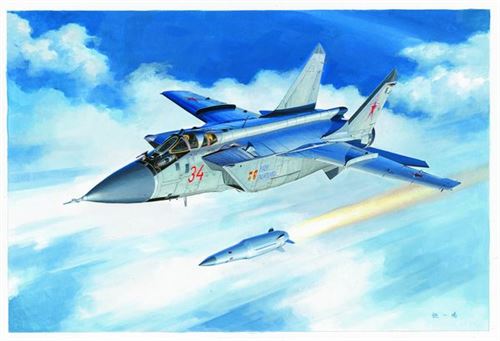 Mig-31bm. W/kh-47m2 - 1:48e - Hobby Boss