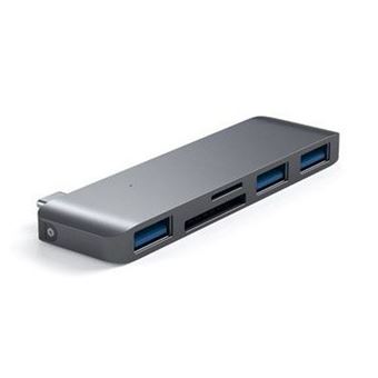 Hub USB 3.0 Portable - 3 Ports + Lecteur SD/microSD - Marque GPD, Noir - Neuf Sous Boîte