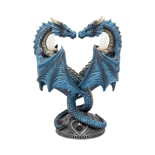 Nemesis Now Figure Anne Stokes Candle Holder Dragon Heart 23 Cm