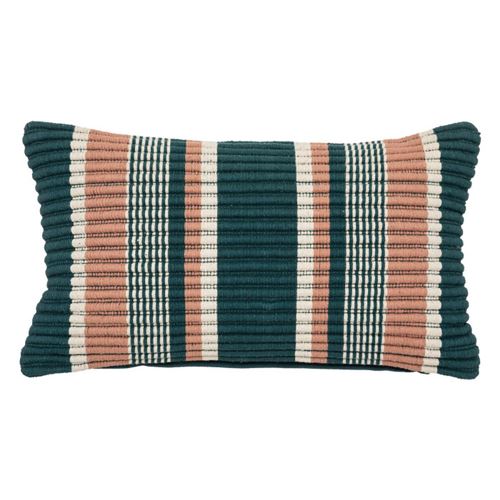 Non Communiqué Multicolore Atmosphera Créateur D'intérieur - Coussin Côtelé "Léa" 30X50cm