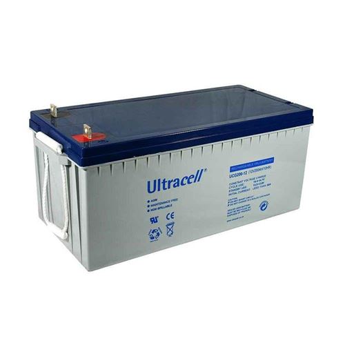 Batterie Gel - Ultracell UCG200-12 HDME - 12v 200ah
