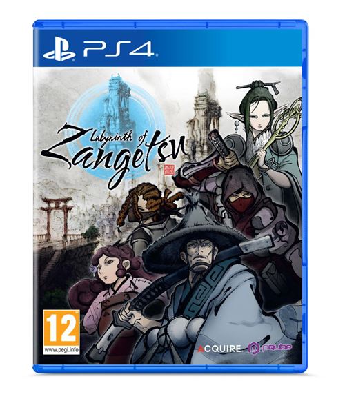 Pochette avant du jeu Labyrinth of Zangetsu Edition Standard PS4