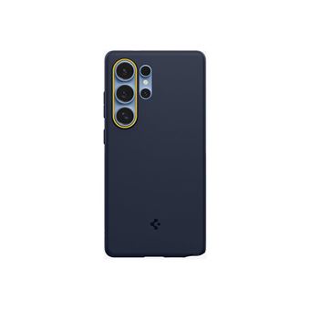Spigen Nano Pop MagFit - Coque de protection pour téléphone portable - polyuréthanne thermoplastique (TPU), silicone, polycarbonate (PC) - navy myrtille - pour Samsung Galaxy S25 Ultra - 1