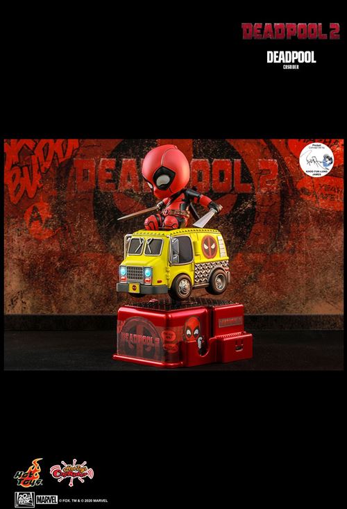 Figurine Hot Toys CSRD010 - Marvel Comics - Deadpool Cosrider