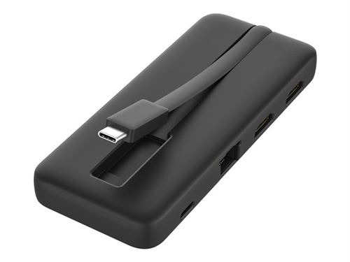 V7 UCMINIDOCKDUAL-PT - Mini-dock - USB-C 3.2 Gen 1 - HDMI - GigE