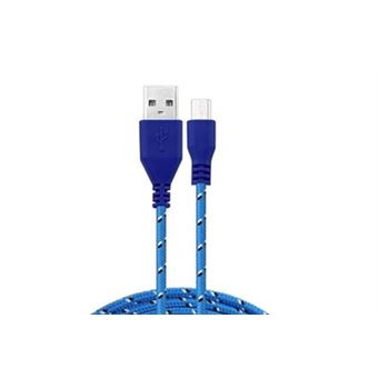 Câble Micro USB 2,7 M - Pour Manette PS4, Xbox One Et Smartphone - Neuf