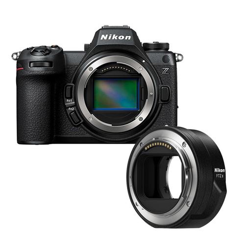 Nikon appareil photo hybride z6 III boitier nu + adaptateur ftz II