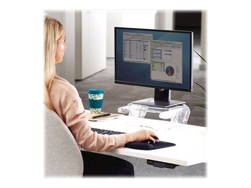 Fellowes Clarity - Support pour moniteur - transparent (pack de 2)