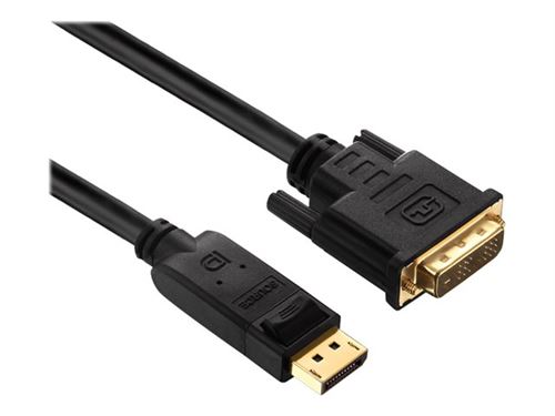 Purelink PureInstall PI5200 - Câble d'écran - DisplayPort (M) pour DVI-D (M) - 15 m - noir