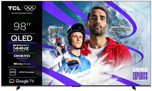 TCL P8K 98P8K Fernseher 2,49 m (98") 4K Ultra HD Smart-TV WLAN Metallisch 450 cd/m²