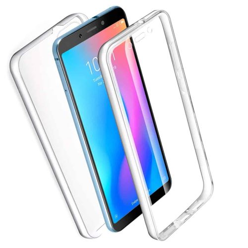 Coque 360 degrés Full cover avant arrière pour Xiaomi Redmi Go -Transparent