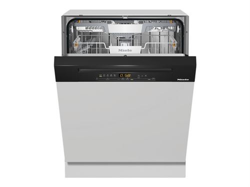 Miele G 5212 Sci Noir - Lave-Vaisselle - Encastrable - Niche - Largeur : 60 Cm - Profondeur : 57 Cm - Hauteur : 80.5 Cm - Noir Obsidienne