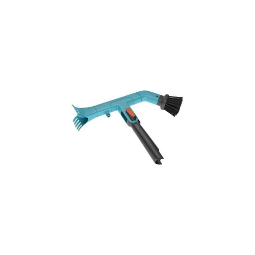 Gardena Nettoyeur De Gouttiere Combisystem - 2 Racloirs En Plastique Et Brosse A Poils Durs - Image 1