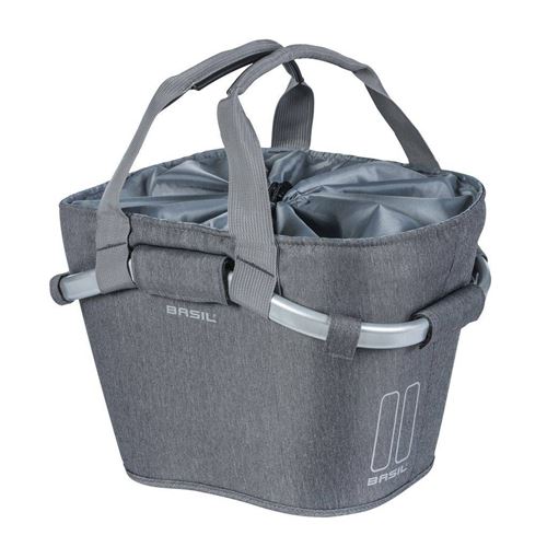 Basil panier Carry Alldesign pour 15 litres gris