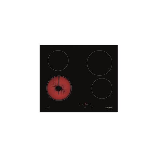 Table Vitrocéramique 60 Cm - 4 High-light - 6 Kw - Commandes Sensitives Glem - Gth64s