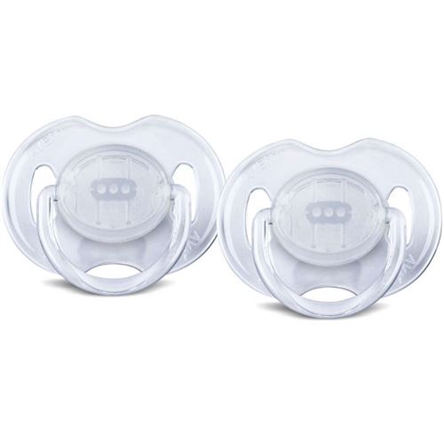 AVENT 2 Sucettes Orthodontiques Classic SCF17018 (Coloris selon arrivage)
